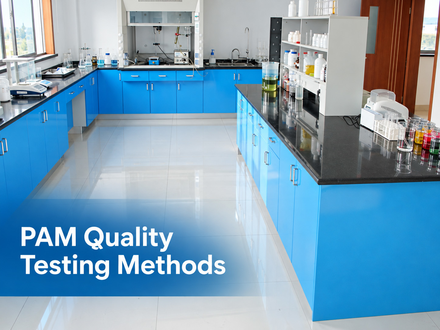 บล็อกบริษัทล่าสุดเกี่ยวกับ How Bluwat Chemicals Tests the Quality of Polyacrylamide PAM