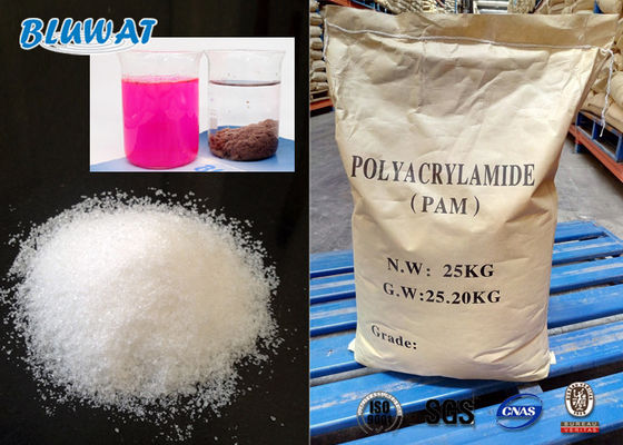 ซื้อ โมเลกุลน้ำหนักโมเลกุลสูง Anionic Polyacrylamide สำหรับการบำบัดน้ำด้วยน้ำ Egypte การผลิตออนไลน์