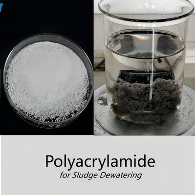 ซื้อ CPAM Cationic Polymer Polyacrylamide สำหรับ Sludge Dewatering Flocculant การผลิตออนไลน์
