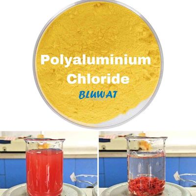 ซื้อ MSDS PAC Polyaluminium Chloride Flocculating Agent ทำให้น้ำที่ปนเปื้อนสารอินทรีย์ในปริมาณมากบริสุทธิ์ การผลิตออนไลน์