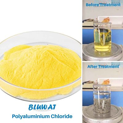 ซื้อ Bluwat Polyaluminium Chloride PAC ในน้ำเสียอุตสาหกรรมบำบัดน้ำเสีย การผลิตออนไลน์