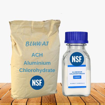 ซื้อ สินค้าประเภทบําบัดน้ํา / สินค้าประเภทเครื่องสําอาง ACH Powder Aluminium Chlorohydrate สารเคมีทําความสะอาดน้ํา การผลิตออนไลน์