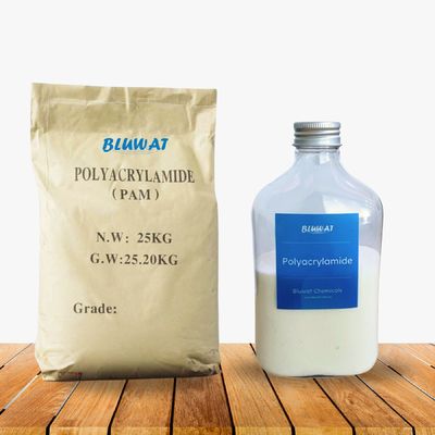 ซื้อ การบําบัดน้ํา Polyacrylamide Cationic ด้วยน้ําหนักโมเลกุลสูงสําหรับการทํากระดาษ: การเก็บรักษา การผลิตออนไลน์