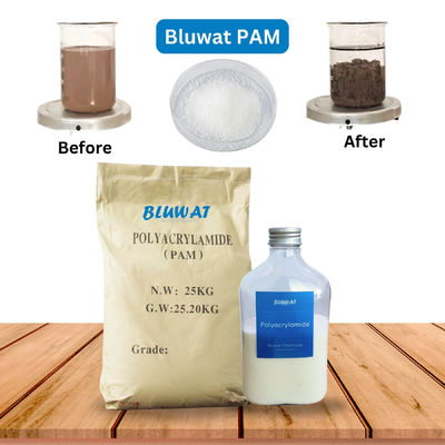 ซื้อ Polyacrylamide Polyelectrolyte anionic ประสิทธิภาพสูง สําหรับการแปรรูปแร่ การผลิตออนไลน์