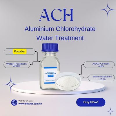 ซื้อ ปรับปรุงน้ํา ปูน ACH อลูมิเนียม Chlorohydrate โลหะหนักและฟอสฟาต การผลิตออนไลน์