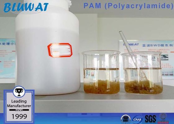 ซื้อ Cationic Flocculant Polyacrylamide น้ำเสีย Dewatering Polymer Blufloc CPAM น้ำสะอาด การผลิตออนไลน์