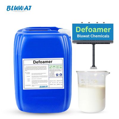ซื้อ 50 กิโลกรัม น้ํากระจายซิลิโคน Emulsion Defoamer Anti Foam Agent รูปแบบกีดขวางสําหรับการทําความสะอาดทางเคมี การผลิตออนไลน์
