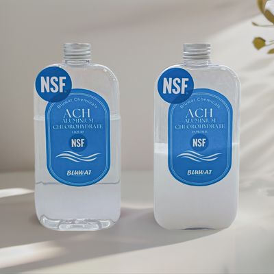 ซื้อ สารส้มคลอโรไฮเดรตอะลูมิเนียม NSF ACH แบบผง สำหรับการบำบัดน้ำดื่มและน้ำอุตสาหกรรม การผลิตออนไลน์