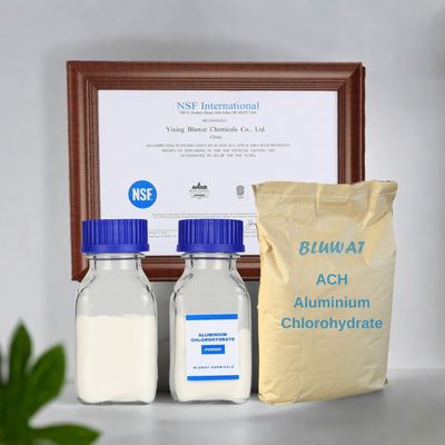 ซื้อ ผงอะลูมิเนียมคลอโรไฮเดรต ACH NSF ประสิทธิภาพสูง สารตกตะกอนสำหรับการบำบัดน้ำเสียจากการกำจัดเกลือ การผลิตออนไลน์