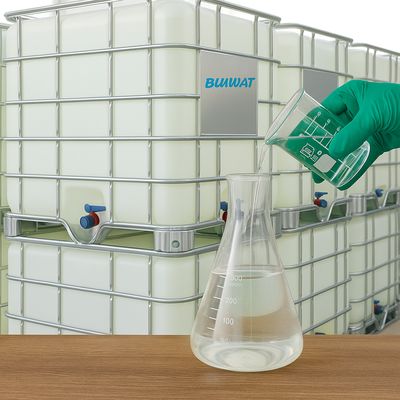 ซื้อ สารลดสีน้ำ BWD-01 50% ของแข็ง สำหรับน้ำเสียจากสิ่งทอ การผลิตออนไลน์