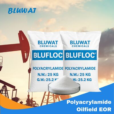 ซื้อ โพลิเมอร์ HPAM ทนเกลือ มีน้ำหนักโมเลกุล 5-25 ล้าน สำหรับบ่อน้ำมันที่มีความเค็มสูง บรรจุ 25 กก./ถุง การผลิตออนไลน์