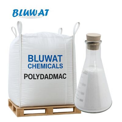 ซื้อ Polydadmac ประเภทเม็ดเม็ด Pdadmac P-Dadmac Q-Pdmdaac เม็ดเม็ด Poly (Diallyldimethylammonium Chloride) คาเทียนฟลอกกุ้ง การผลิตออนไลน์
