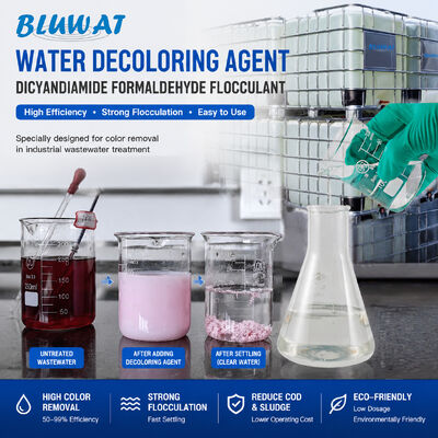 ซื้อ น้ำเสีย Decolorant Dicyandiamide ฟอร์มาลดีไฮด์แอมโมเนียมเกลือเรซินสำหรับสีย้อมโดยตรงแยกย้ายกันไปสีย้อมเม็ดสีสีย้อมลบสีลอก การผลิตออนไลน์