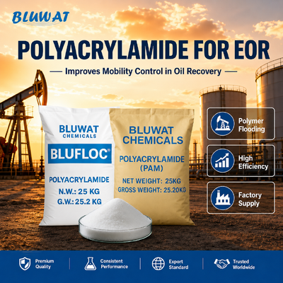 ซื้อ เกรดการเจาะน้ำมันโพลีอะคริลาไมด์ BLUFLOC ที่มีปริมาณของแข็ง 89% เพื่อประสิทธิภาพของระบบโคลนที่เสถียร การผลิตออนไลน์