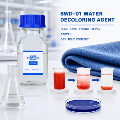 ซื้อ BWD-01 สารล้างสีน้ําสําหรับการสีผ้าที่ใช้งานในประเทศไต้หวัน การผลิตออนไลน์