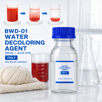 ซื้อ BWD-01 สารกำจัดสีน้ำสำหรับน้ำเสียสีย้อมขนสัตว์และสีย้อมกรดในอิตาลี การผลิตออนไลน์