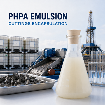 ซื้อ เอ็มลูชั่น PHPA น้ําหนักโมเลกุลสูงสําหรับการปิดกรอบของเครื่องเจาะ การผลิตออนไลน์