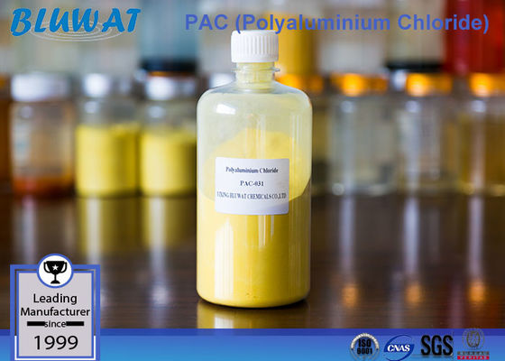 ซื้อ PAC-031 Polyaluminium Chloride สำหรับบำบัดน้ำเสียให้บริสุทธิ์ การผลิตออนไลน์