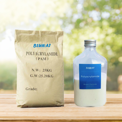 Polyacrylamide Chemicals Polyelectrolyte Flocculant สำหรับการบำบัดน้ำเสียที่เหนือกว่า