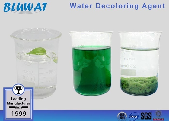 Decolorant Water Cleaning Chemicals โรงงานบำบัดน้ำเสีย Flocculation Coagulation Water Treatment