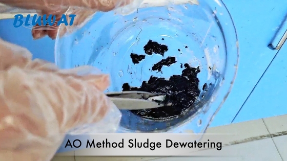วิธี Anoxic Oxic AO กากตะกอน Dewatering Anionic Polyacrylamide