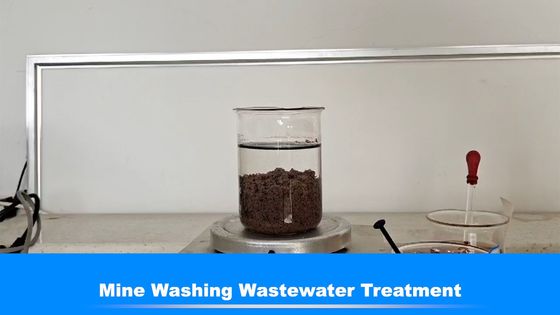 การล้างเหมือง Bluwat Cationic Polyacrylamide การบำบัดน้ำเสีย Flocculation