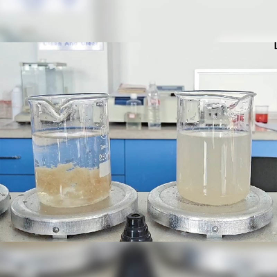 สารตกตะกอนโพลีอะลูมิเนียมคลอไรด์อนินทรีย์ในการบำบัดน้ำชะขยะมูลฝอย