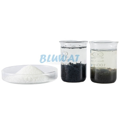 Polyacrylamide ประจุบวกผงสีขาวสำหรับบำบัดน้ำเสียซื้อบำบัดน้ำเสีย polyacrylamide