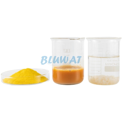 บดน้ำเสีย Polyaluminium Chloride 1327-41-9 PAC Gold Powder