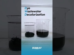 สารระบายน้ําและสารระบายเลือดสําหรับการล้างสีของน้ําเสีย