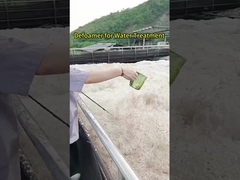 วิธีการลดฟองในการบําบัดน้ําเสีย