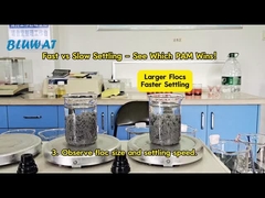 PAM Flocculant: อันไหนจะทําให้หมากลงเร็วกว่า?